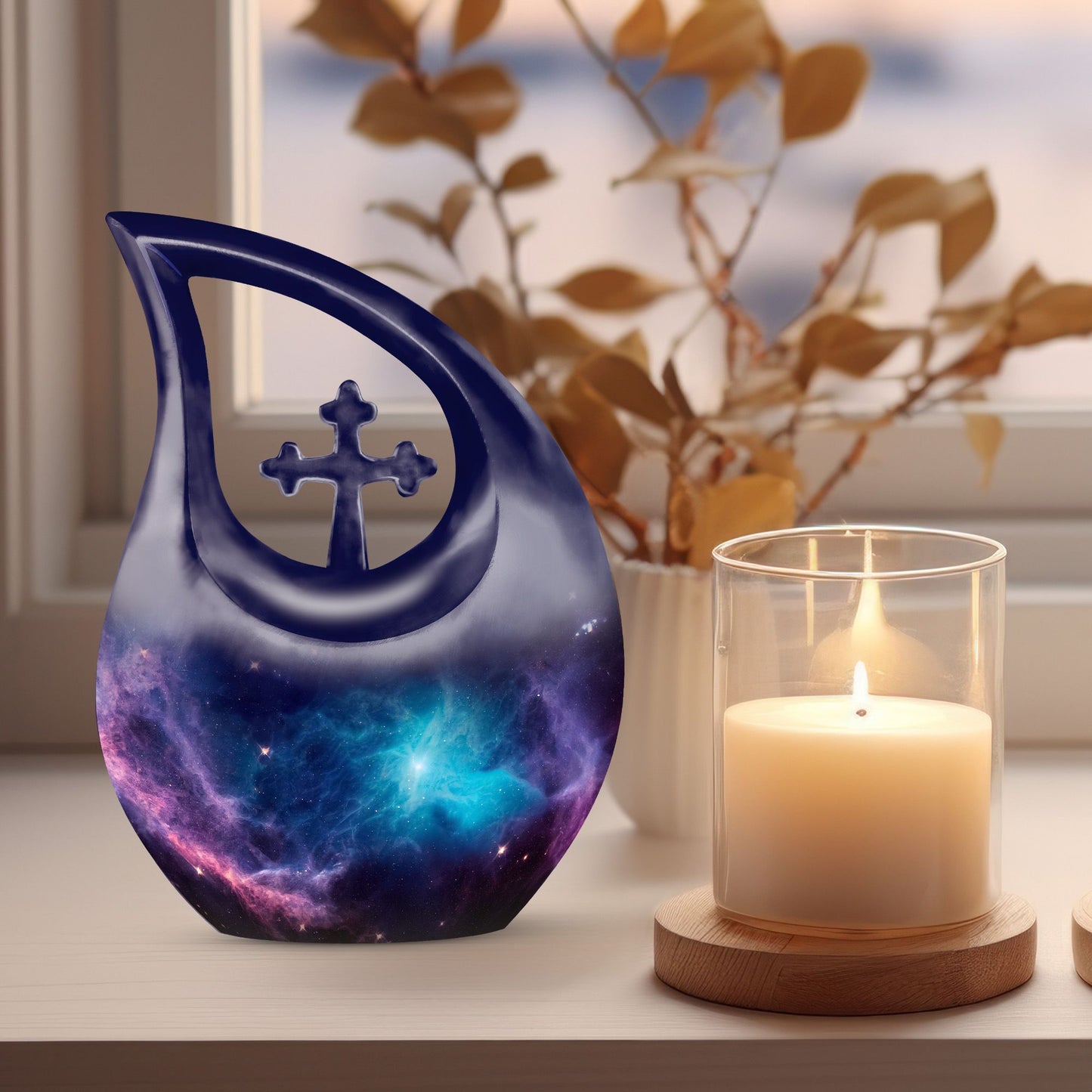 10 Inch Galaxy Urn 