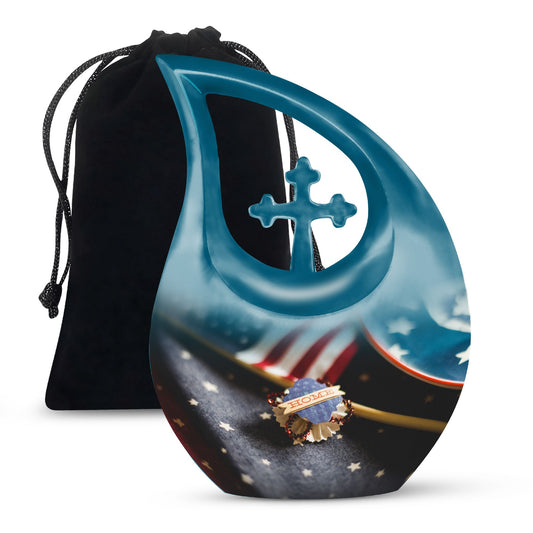 Large 10-inch Home Decor American Urn, 