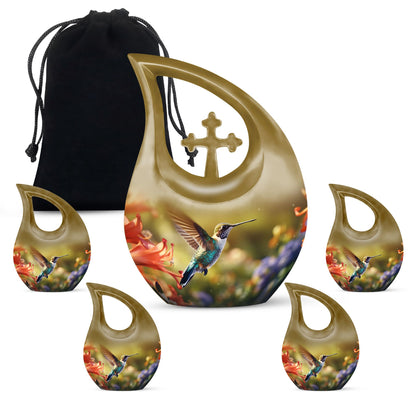 10 inch Humming Bird Urn 
