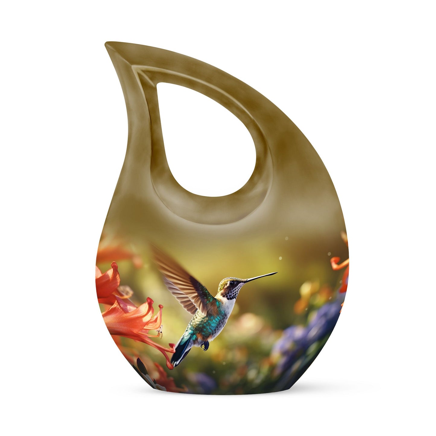10 inch Humming Bird Urn 
