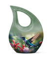 10 inch Humming Bird Cremation Urn, 