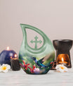 10 inch Humming Bird Cremation Urn, 