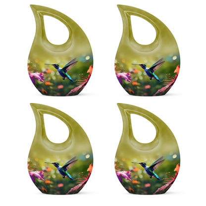 10 Inch Humming Bird Cremation Urn 