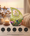 10 Inch Humming Bird Cremation Urn 