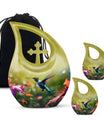 10 Inch Humming Bird Cremation Urn 