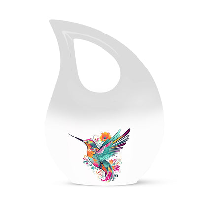 10-inch Humming Bird memorial urn