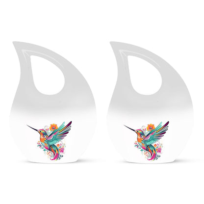 10-inch Humming Bird memorial urn