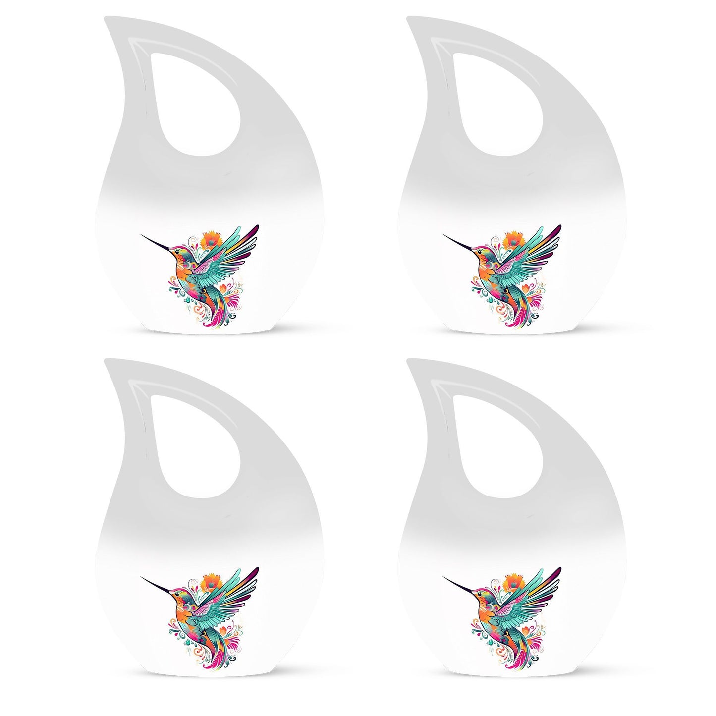 10-inch Humming Bird memorial urn