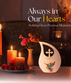 10-inch Humming Bird memorial urn