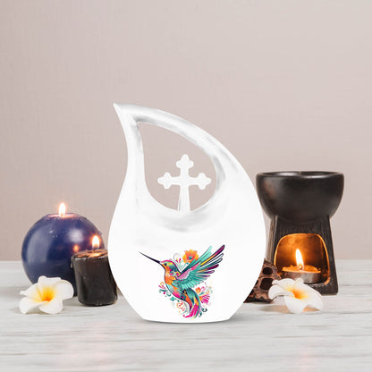 10-inch Humming Bird memorial urn