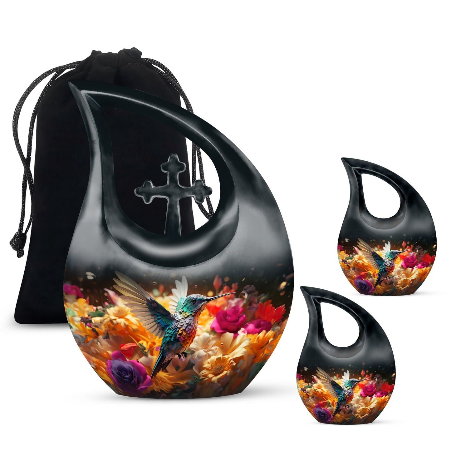 10-inch Humming Bird Urn 