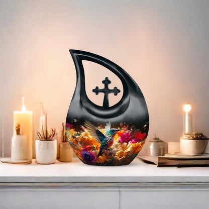 10-inch Humming Bird Urn 