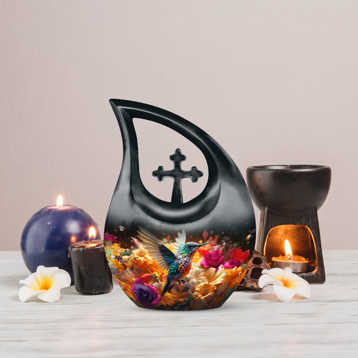 10-inch Humming Bird Urn 