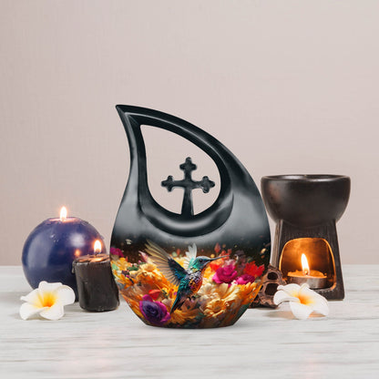 10-inch Humming Bird Urn 