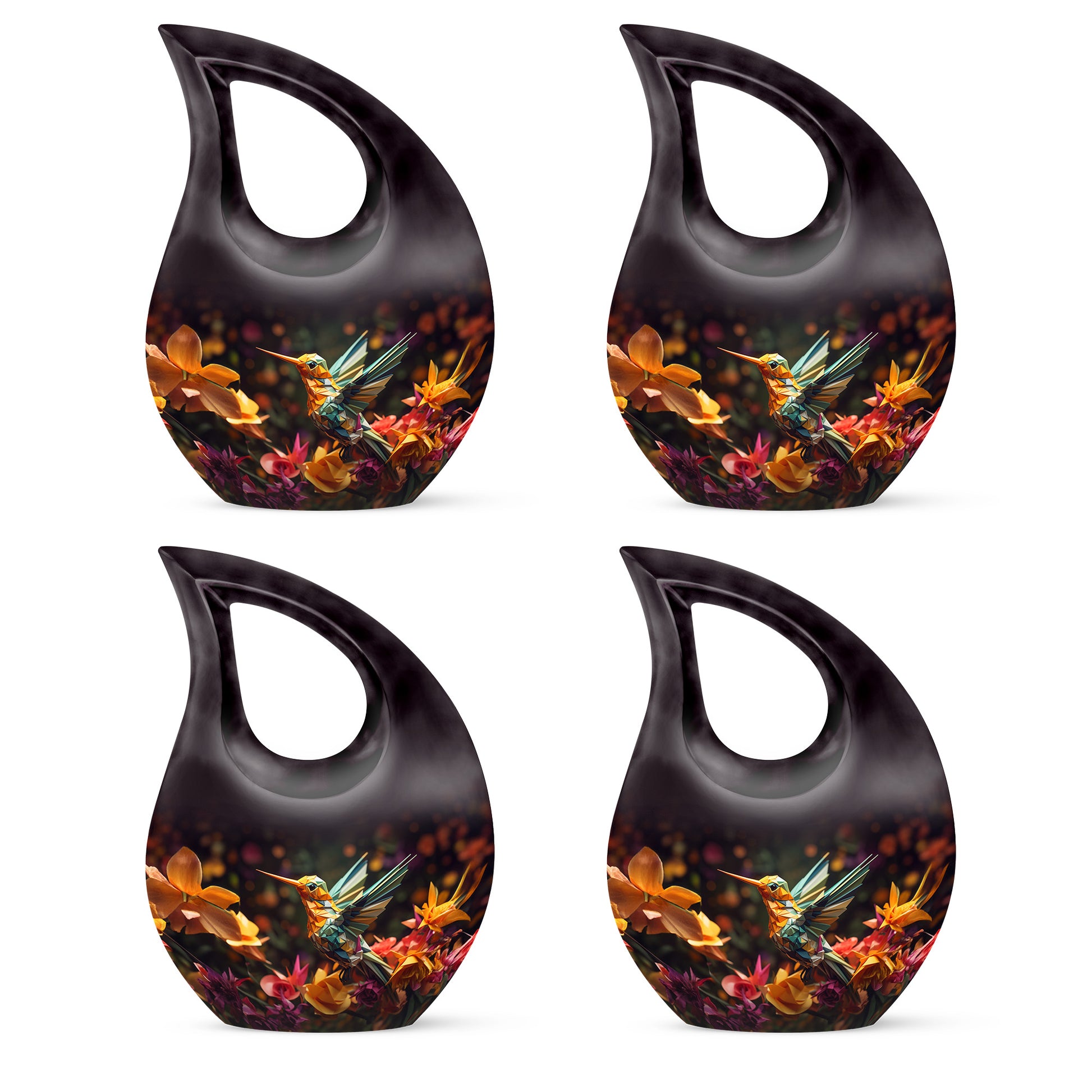 Humming Bird Memorial Urn for Ashes - Paper Bird Cremation Urn For Men