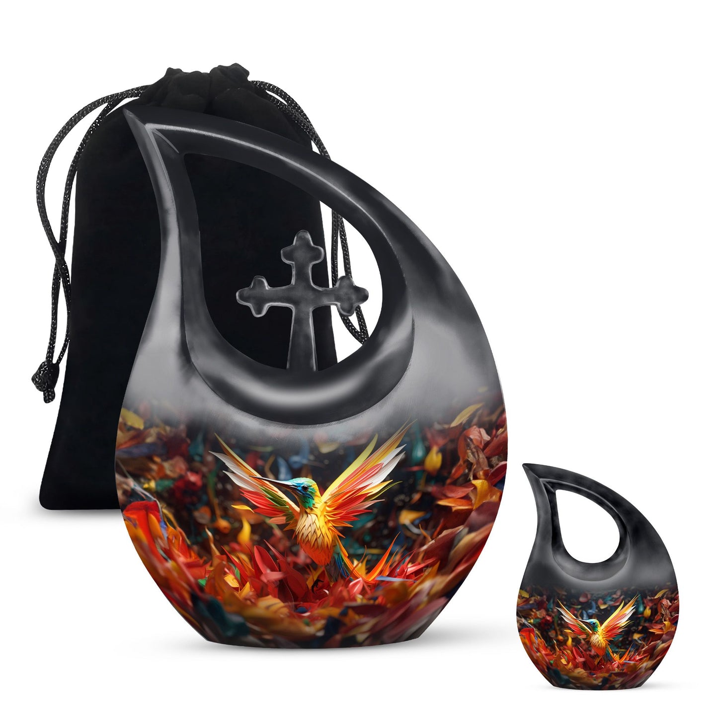 10-inch Humming Bird Urn