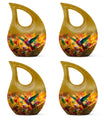 Humming Bird Memorial Urn For Ashes - Artwork Urn For Funeral