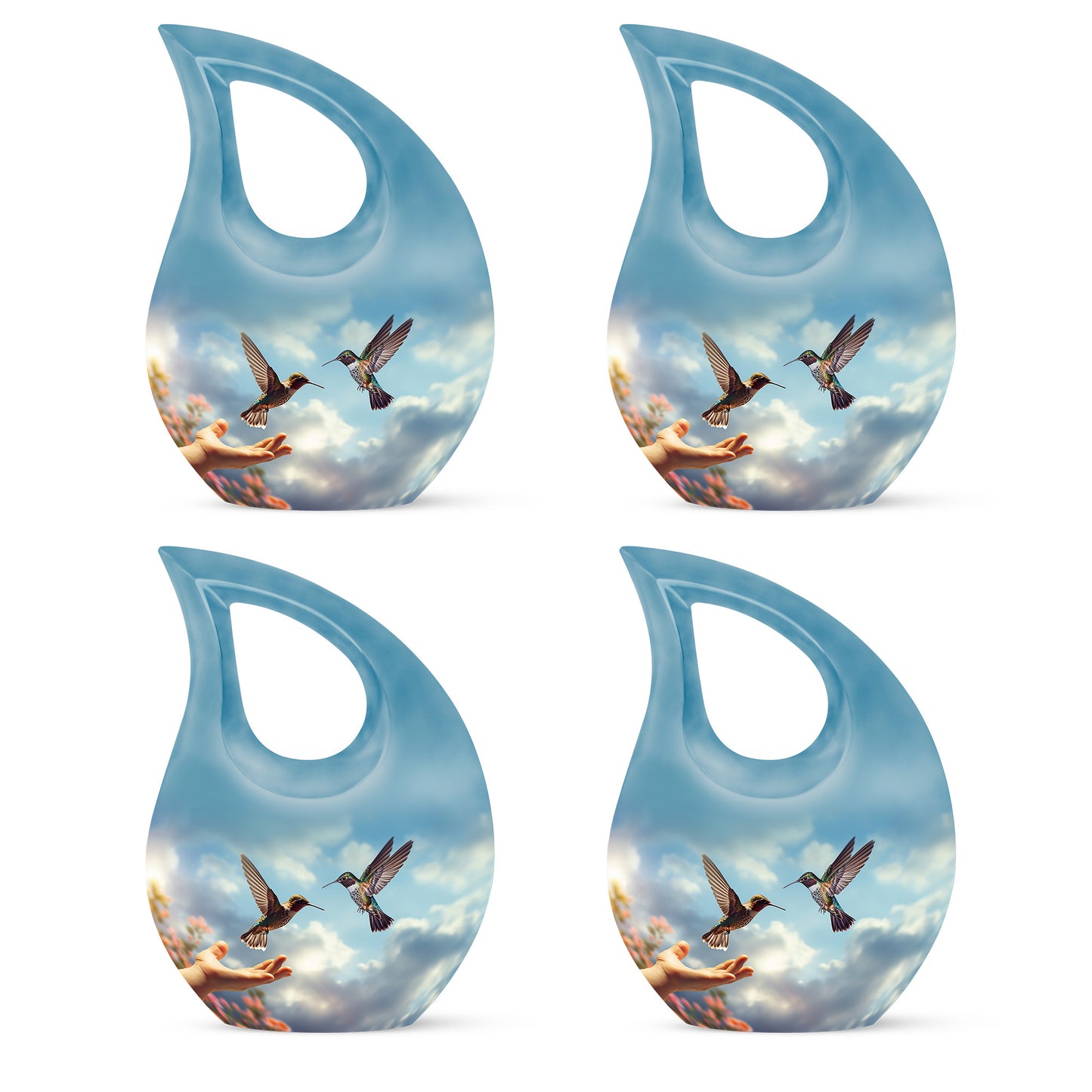 Personalized Bird Keepsake Urn for Men & Women - 10-inch, 200 cu in - Yatskia