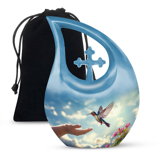 10-inch Humming Bird Urn, 