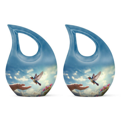 10-inch Humming Bird Urn, 