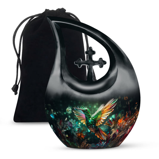 10-inch hummingbird urn 