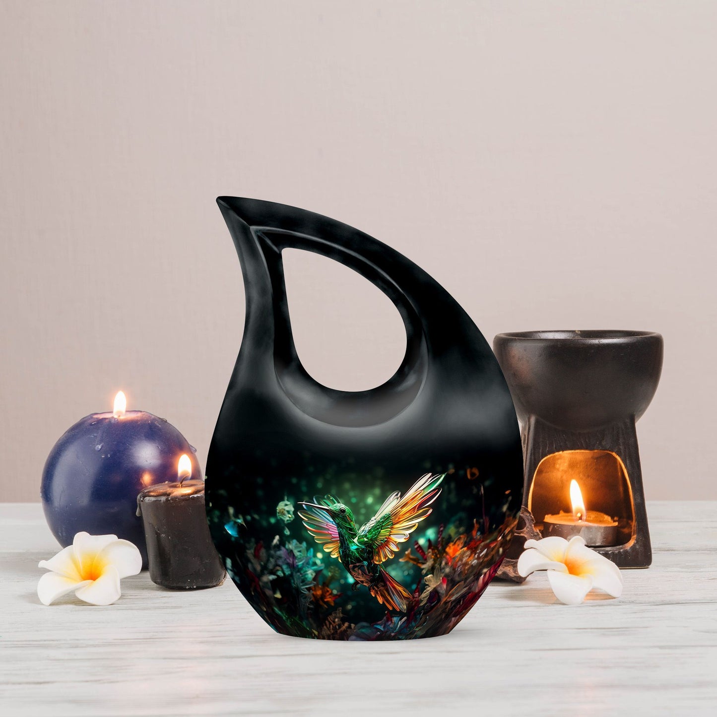 10-inch hummingbird urn 