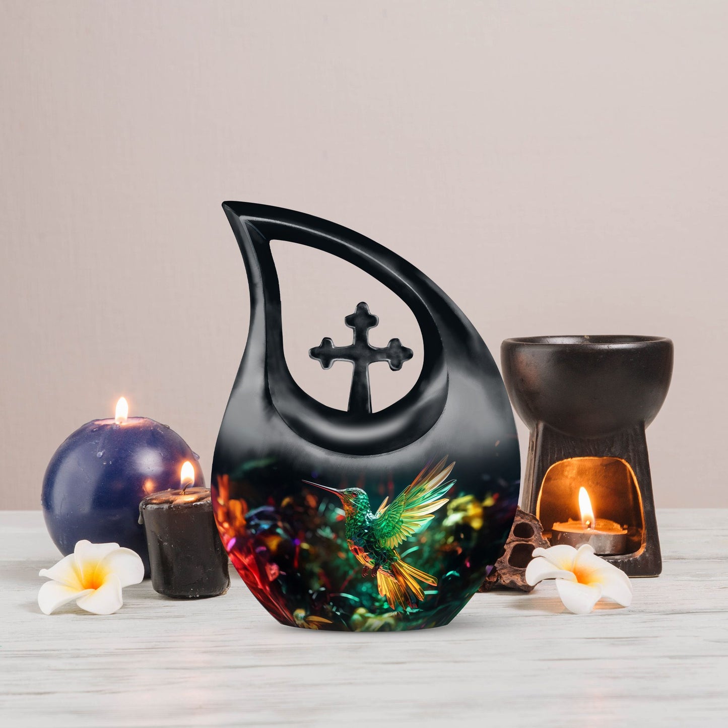 10-inch Humming Bird Urn 