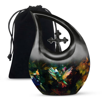 10-inch Humming Bird Urn 