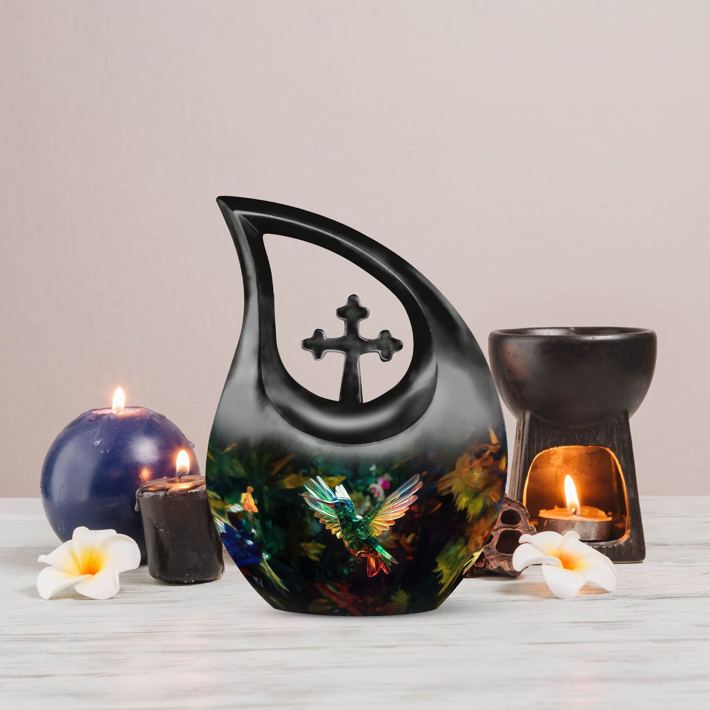 10-inch Humming Bird Urn 