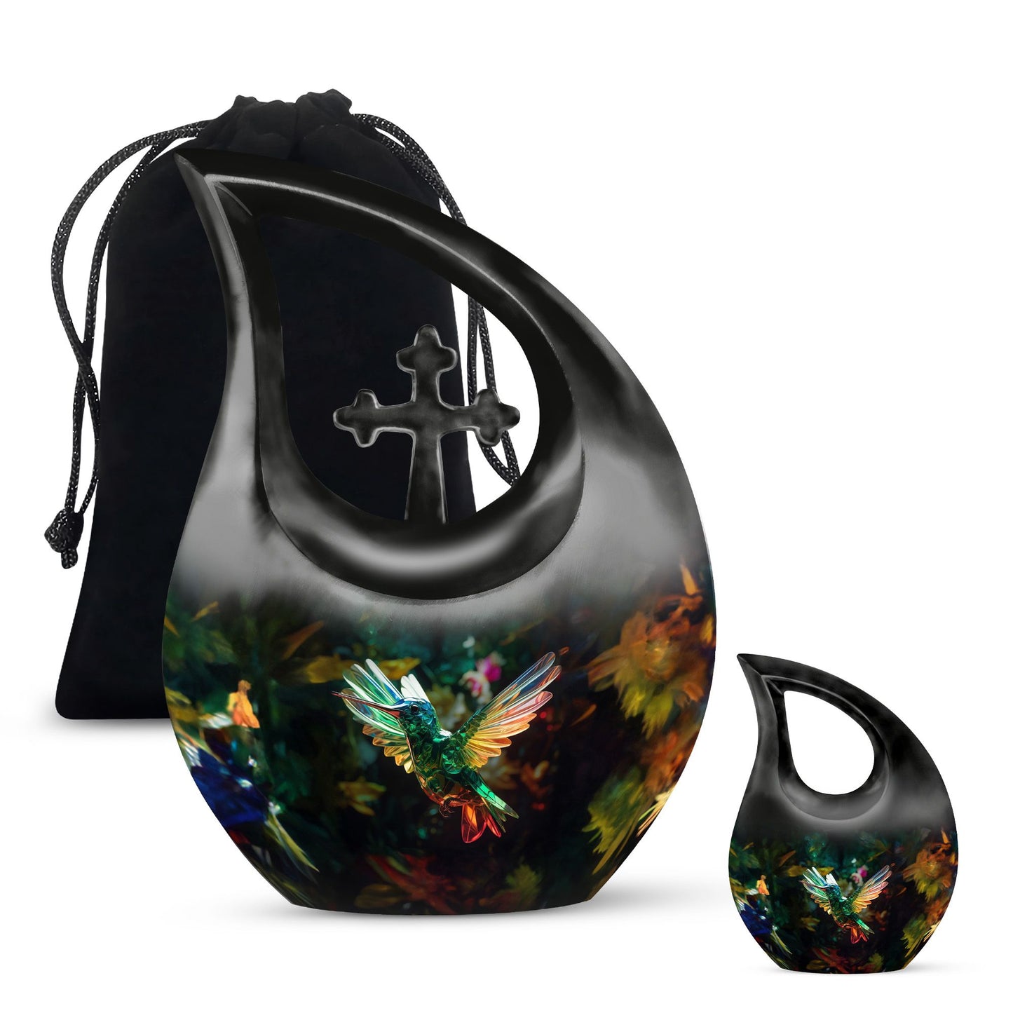 10-inch Humming Bird Urn 