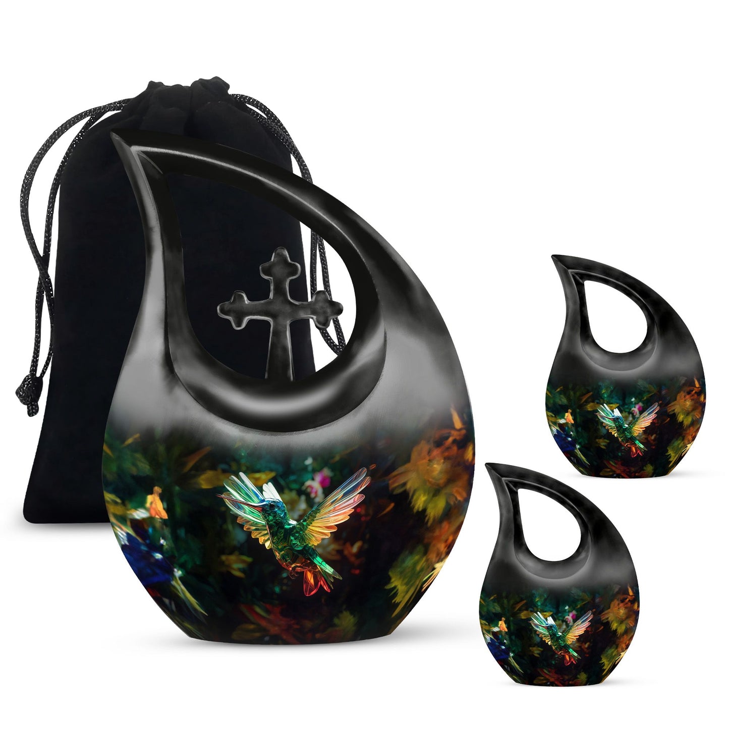 10-inch Humming Bird Urn 