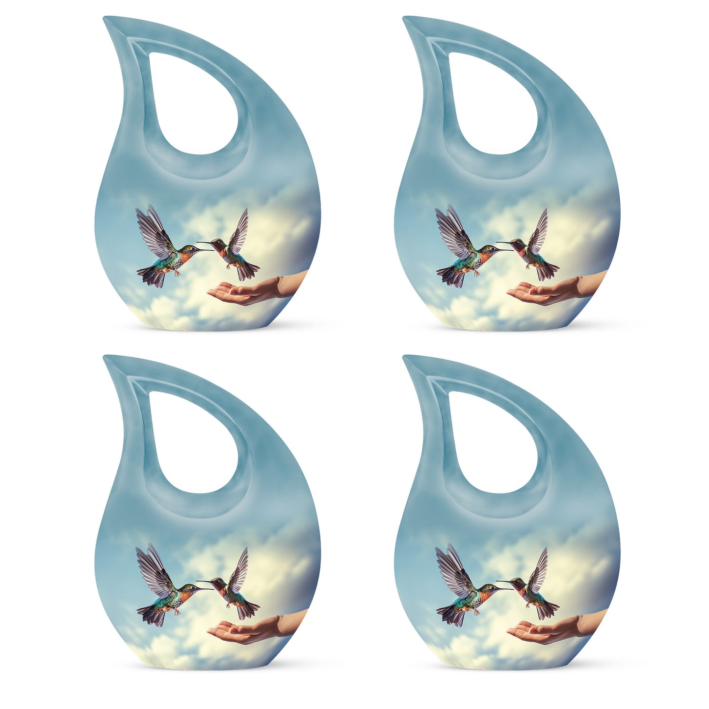 Personalized Bird Cremation Urn for Men & Women - 10-inch, 200 cu in - Yatskia