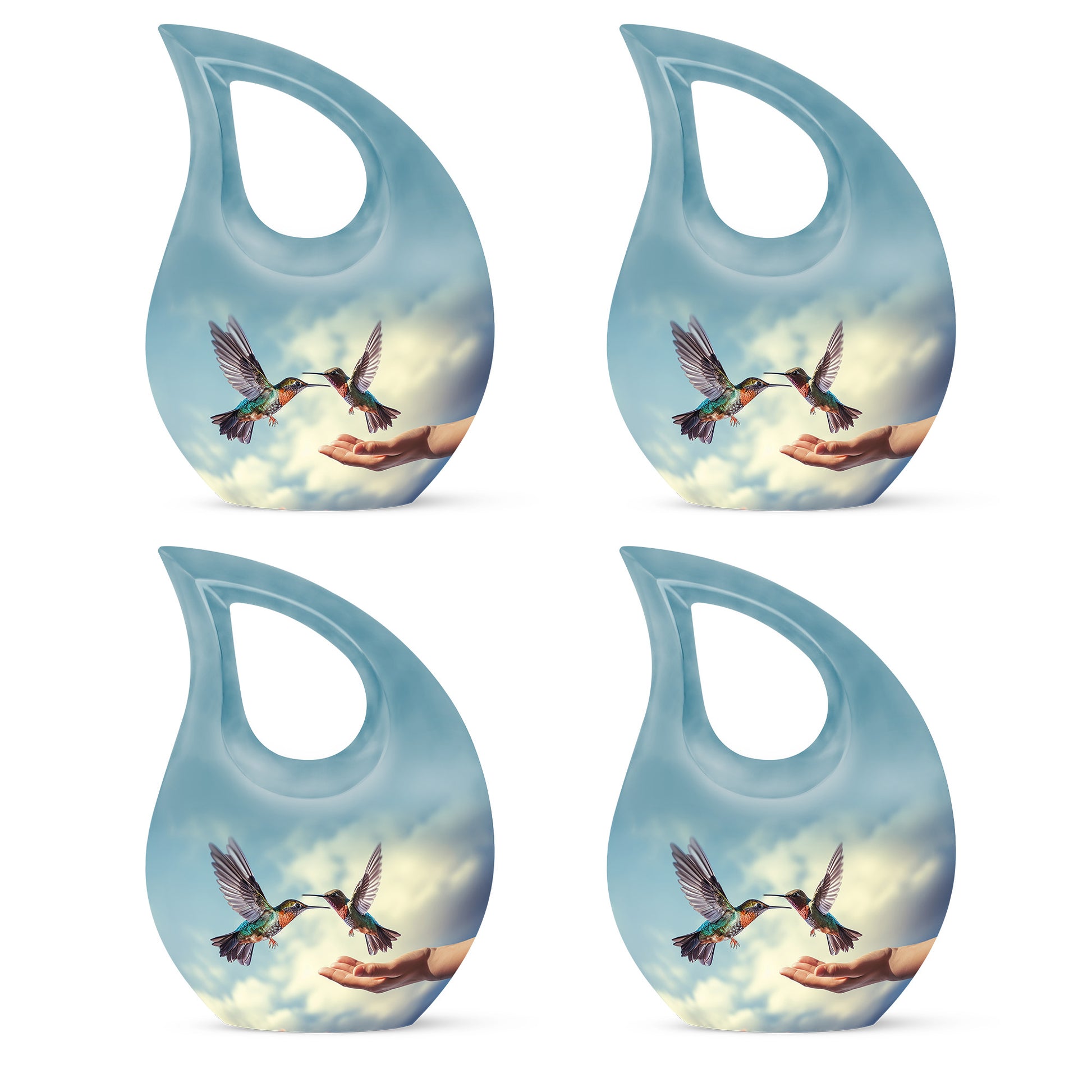 Humming Bird Urn For Cremation - Memorial Urn for For Men & Women