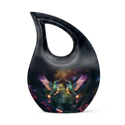 10 Inch Humming Bird Urn 