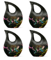 Hummingbird Pair Memorial Cremation Urn - Large Sized Urn for Human ashes