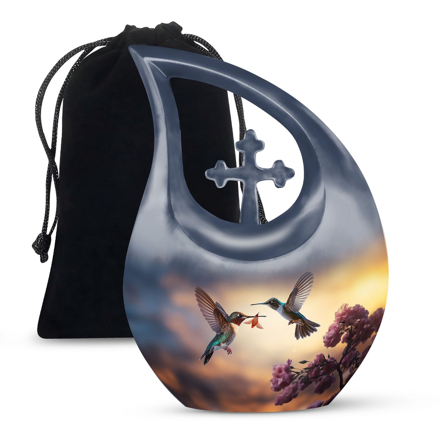 10-Inch Humming Bird Urn