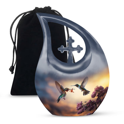 10-Inch Humming Bird Urn