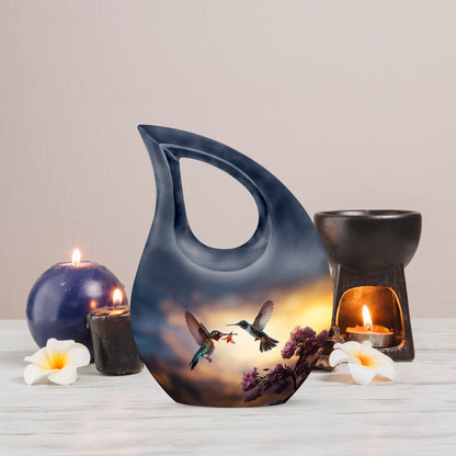 10-Inch Humming Bird Urn