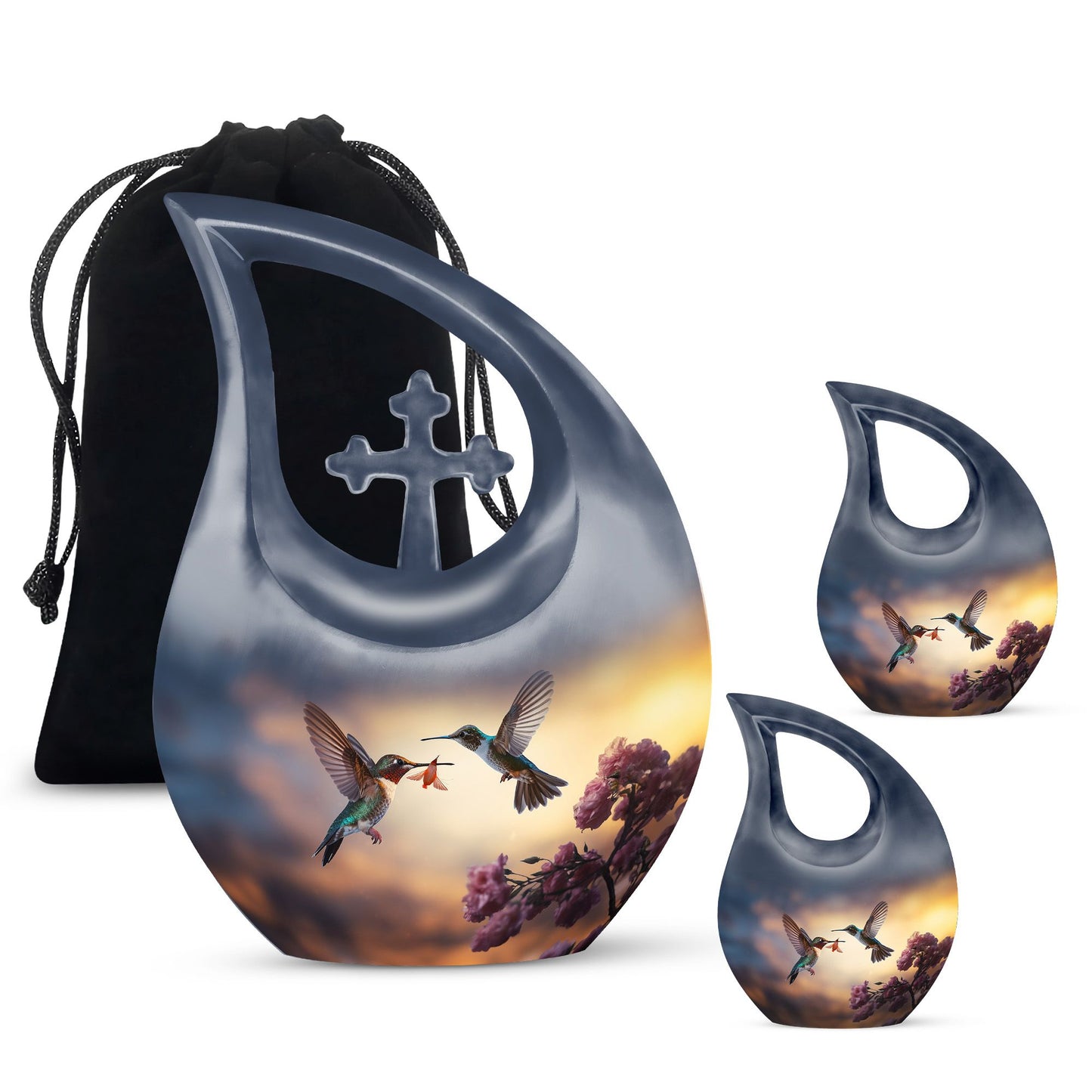 10-Inch Humming Bird Urn