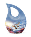 10-inch humming bird urn