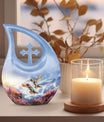 10-inch humming bird urn