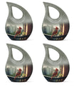 Cardinal Bird Urn For Funeral – Memorial Cremation Urn For Adult Human