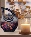 10-inch Aluminium Humming Bird Urn