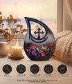 10-inch Aluminium Humming Bird Urn
