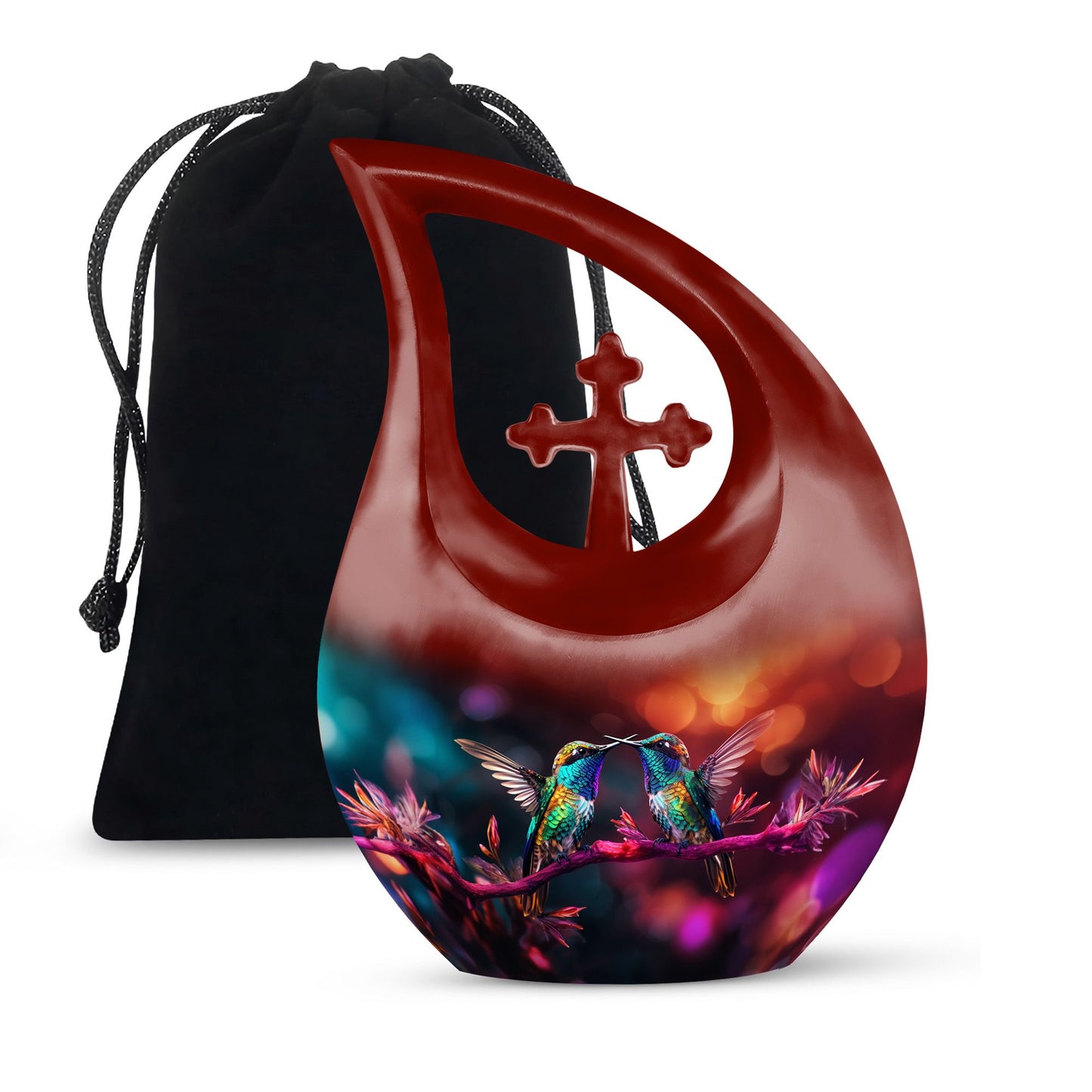 10 inch Humming Bird Urn 