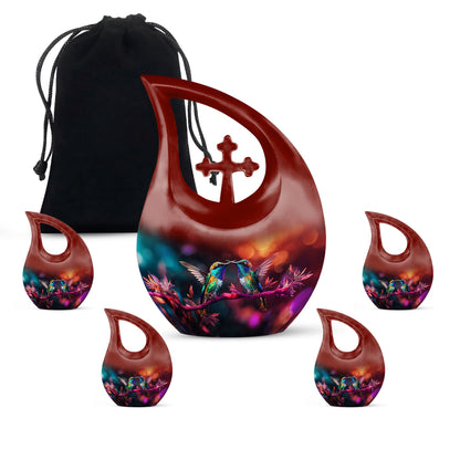 10 inch Humming Bird Urn 