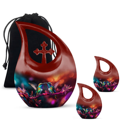 10 inch Humming Bird Urn 