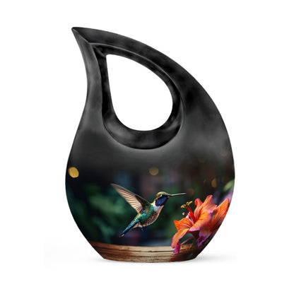 10-inch aluminium Hummingbird Urn