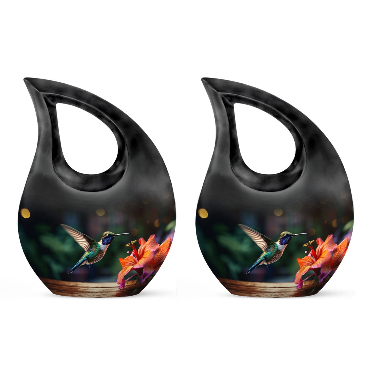 10-inch aluminium Hummingbird Urn