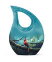 10-inch Cardinal Bird Urn 